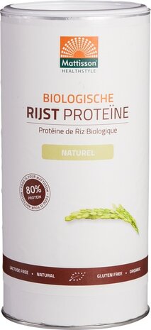 Rijstproteine, 500gr, Mattisson