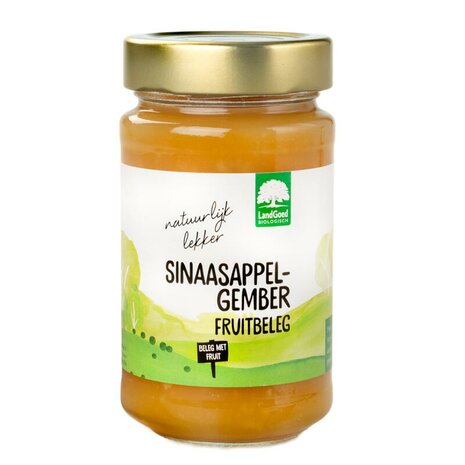 Sinaasappel-gember fruitbeleg, 250gr, Landgoed