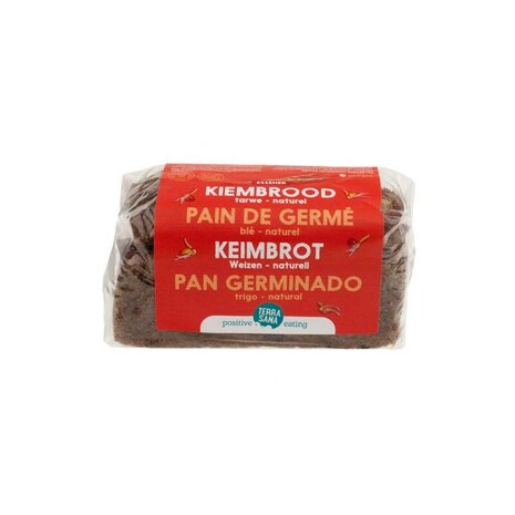 kiembrood naturel, 400gr, Terrasana