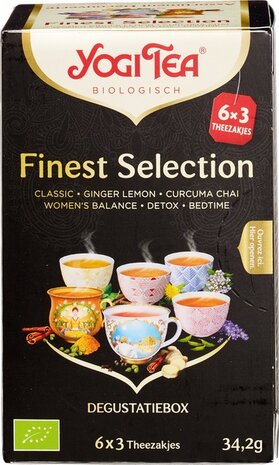 Finest Selection, 18x1kop, Yogi thee