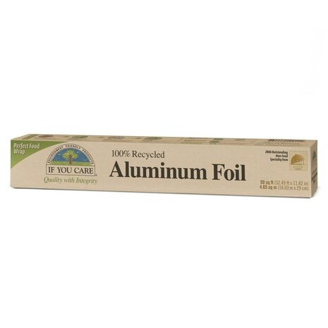 Aluminiumfolie, gerecycled, per stuk, If You Care