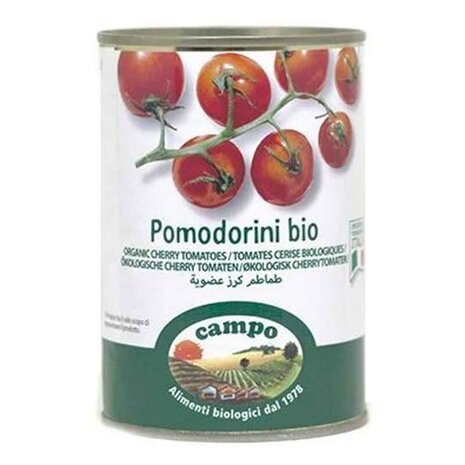 Cherrytomaatjes in blik, 400gr, Campo