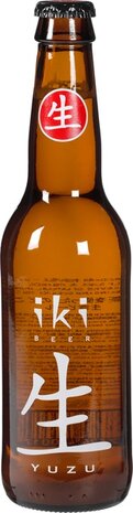 Bier groene thee-yuzu, 330ml, iKi Beer