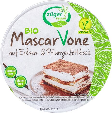 MascarVone, vegan, 250gr, Z&uuml;ger