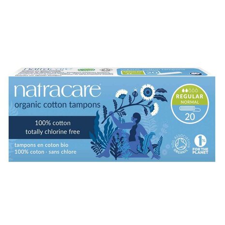 Tampons normaal, 20st, Natracare