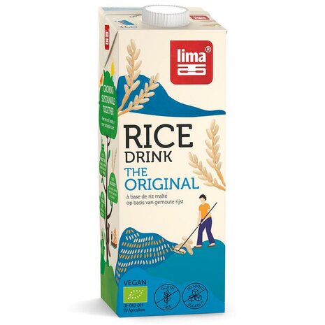Rijstdrink, original, 1ltr, Lima