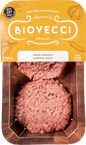 Verse vega burgers, 200gr, Biovecci