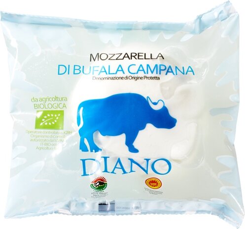 Buffelmozzarella, DOP, 125gram, Diano Casearia