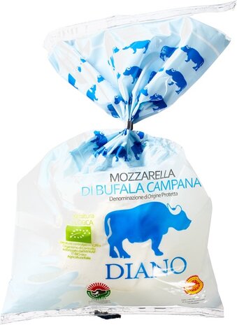 Buffelmozzarella, DOP, 250gram, Diano Casearia