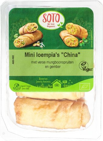 Mini loempia&#039;s China, 200gr, Soto