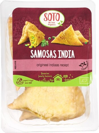 Samosas, India, 250 gr, Soto