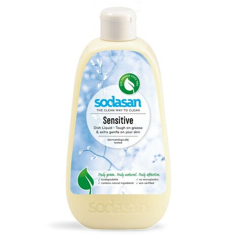 Afwasmiddel, sensitive, 500ml, Sodasan