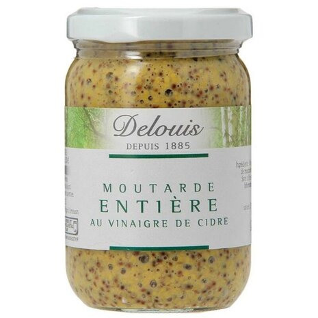 Mosterd, grof, 180gr, Delouis