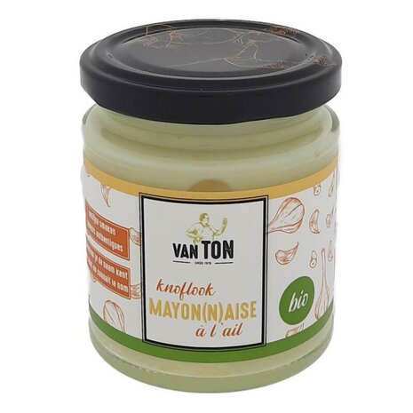 Mayonaise knoflook, 160gr, van Ton