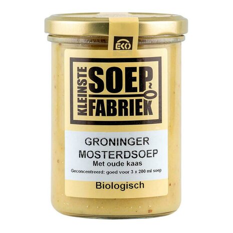 Groninger mosterdsoep, 400ml, KleinsteSoepFabriek