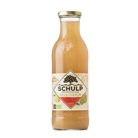 Appel-perensap, 750ml, Schulp