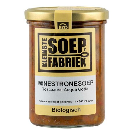 Minestronesoep, 400ml, KleinsteSoepFabriek