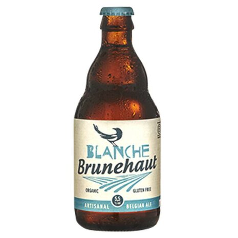 Blanche, glutenvrij bier, 33cl, Brunehaut