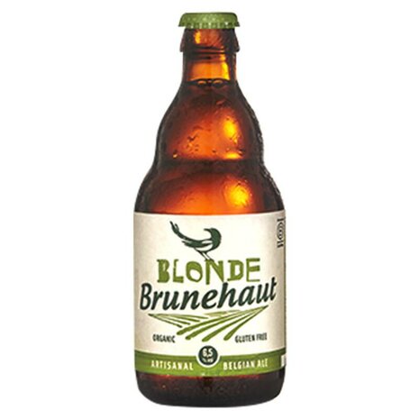 Blonde glutenvrij bier, 33cl, Brunehaut