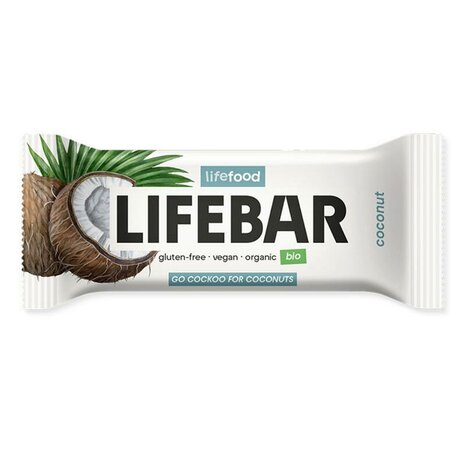 Lifebar coconut, 40gr, Lifefood