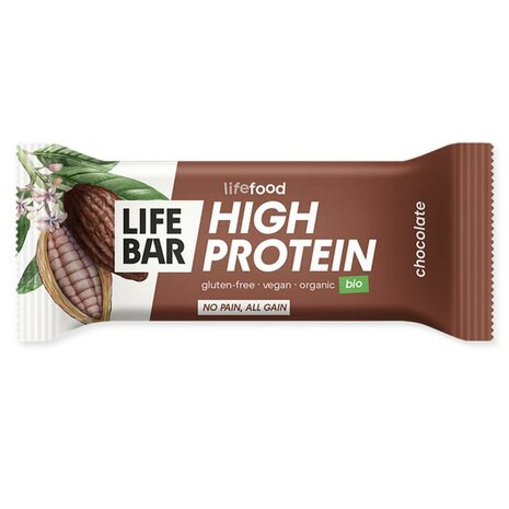 Lifebar protein chocolate, 40gr, Lifefood