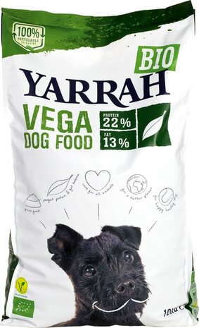 Hondenbrokken vega, 10kg, Yarrah