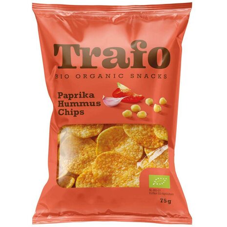 Hummus chips paprika, 75g, Trafo
