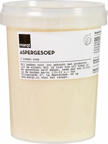 Verse soep, asperge-, 500ml, Marqt