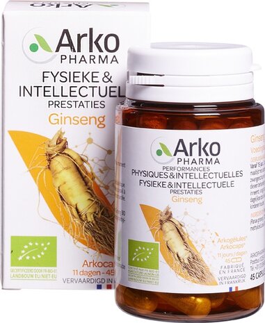 Ginseng, 45stuks, Arkocaps