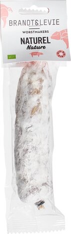 Droge worst, naturel, 110gr, Brandt en Levie