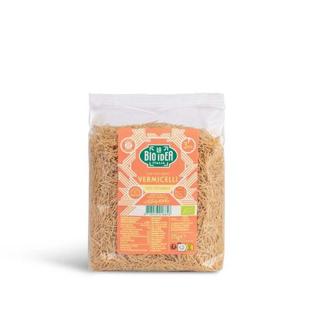 Vermicelli, half volkoren, 500gr, La Bio Idea