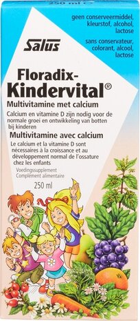 Floradix Kindervital, 250ml, Salus