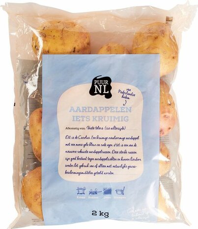 Aardappelen, kruimig, per 2kg, PuurNL