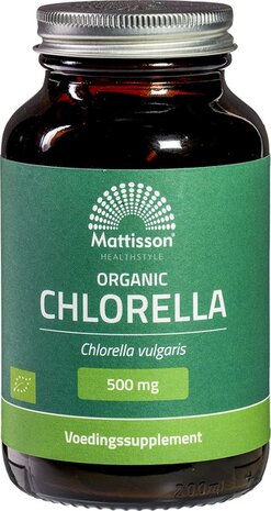 Chlorella, 240 tabletten-500mg, Mattisson