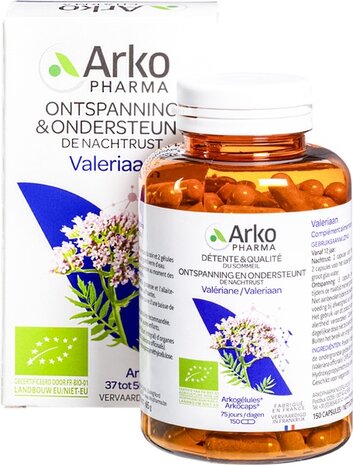 Valeriaan, 150stuks, Arkocaps