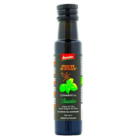Olijfolie, basilicum-, extra vierge, 250ml, Principe Di Gerace