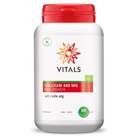 Calcium 400mg, 60stuks, Vitals