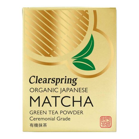 Matcha tea ceremonial, los, 30gr, Clearspring