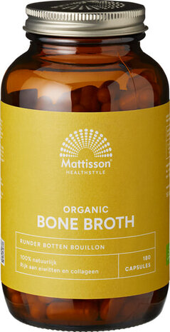 Bottenbouillon capsules, 180capsules, Mattisson