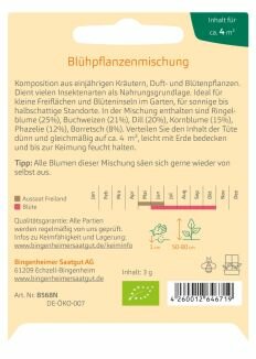Bijenweide mengsel, zaden, Bingenheimer Saatgut