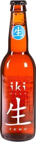 Alcoholvrije groene thee bier, 330ml, iKi Beer
