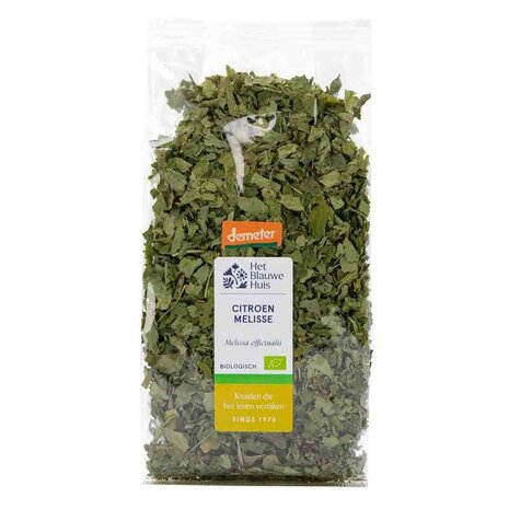 Citroenmelisse, losse thee, 40gr, Het Blauwe Huis