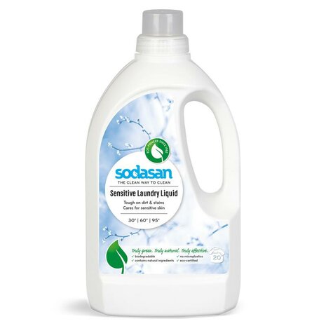 Vloeibaar wasmiddel, sensitive-universeel, 1,5ltr, Sodasan