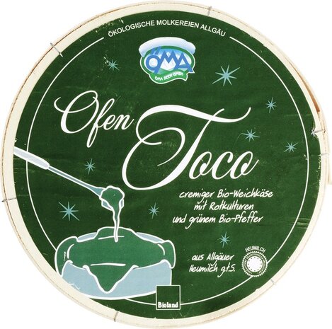 Toco, roodcultuur kaas, ongeveer 700gr / prijs per kg, Oma