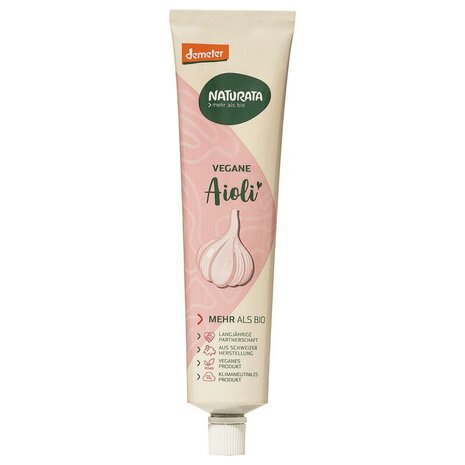 Aioli vegan in tube, 190ml, Naturata