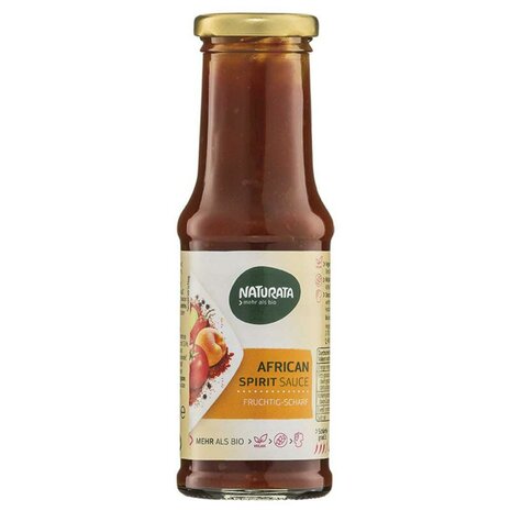 African Spirit saus, 210ml, Naturata