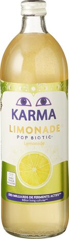 Kombucha, limonade pop biotic, suikervrij, 750ml, Karma