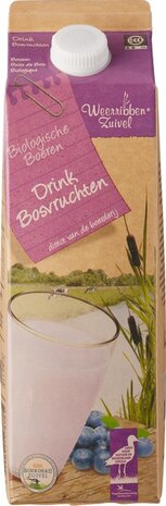 Drinkyoghurt, bosvruchten, 1ltr-pak, Weerribben Zuivel