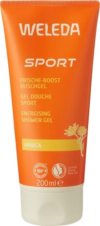 Douchegel, arnica, sport, 200ml, Weleda