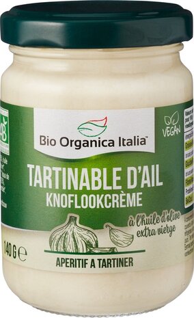 Knoflookcr&egrave;me, 140gr, Bio Organica Italia